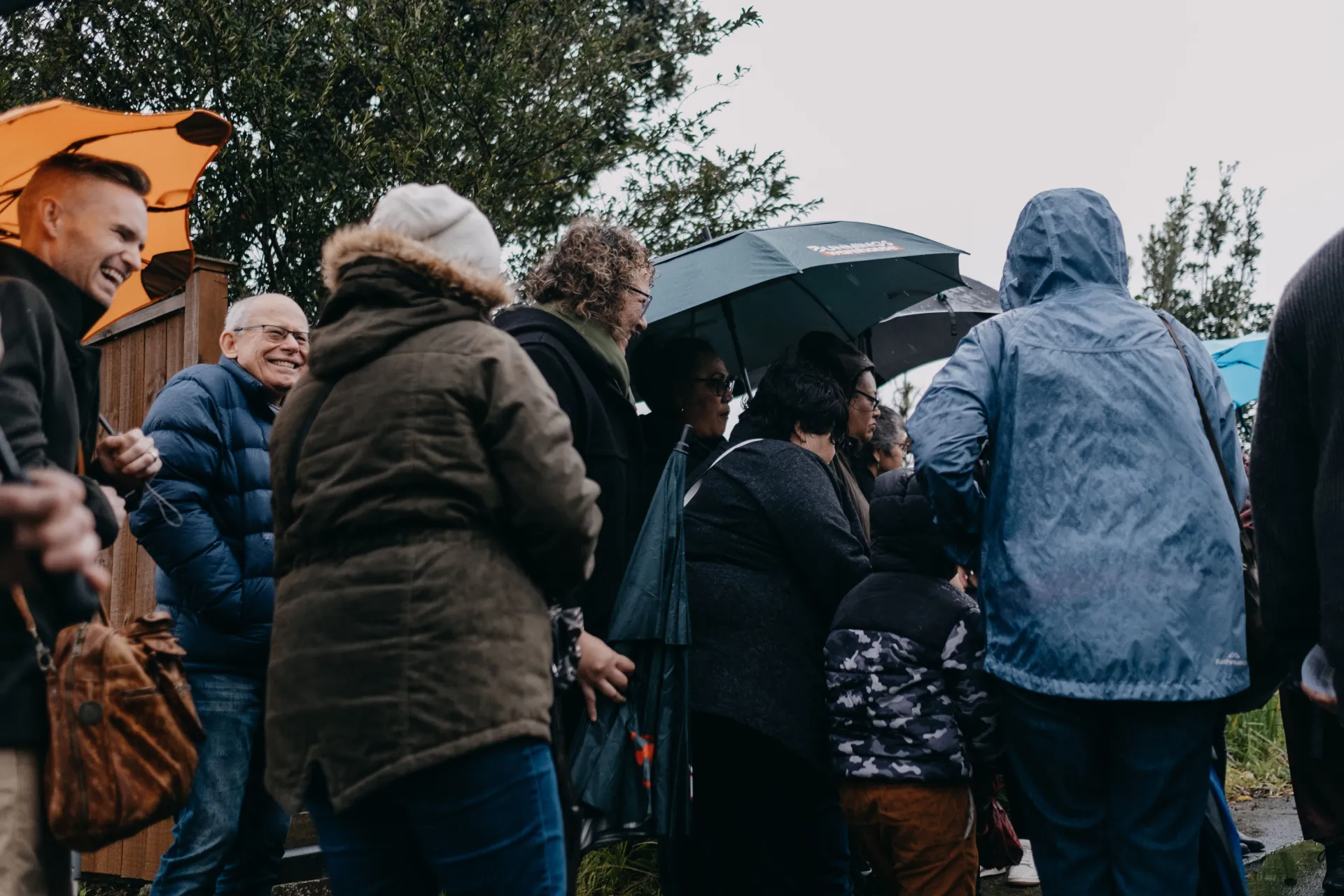 Community group on site
